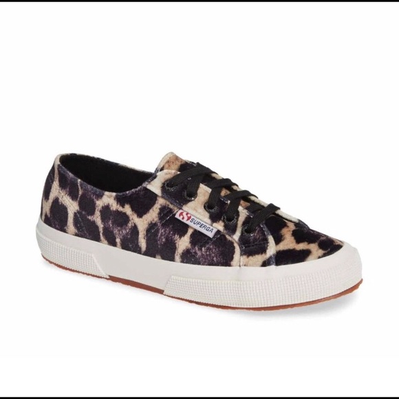 Superga Leopard Print 2750 Sneakers NEW Size 40 - Picture 8 of 8